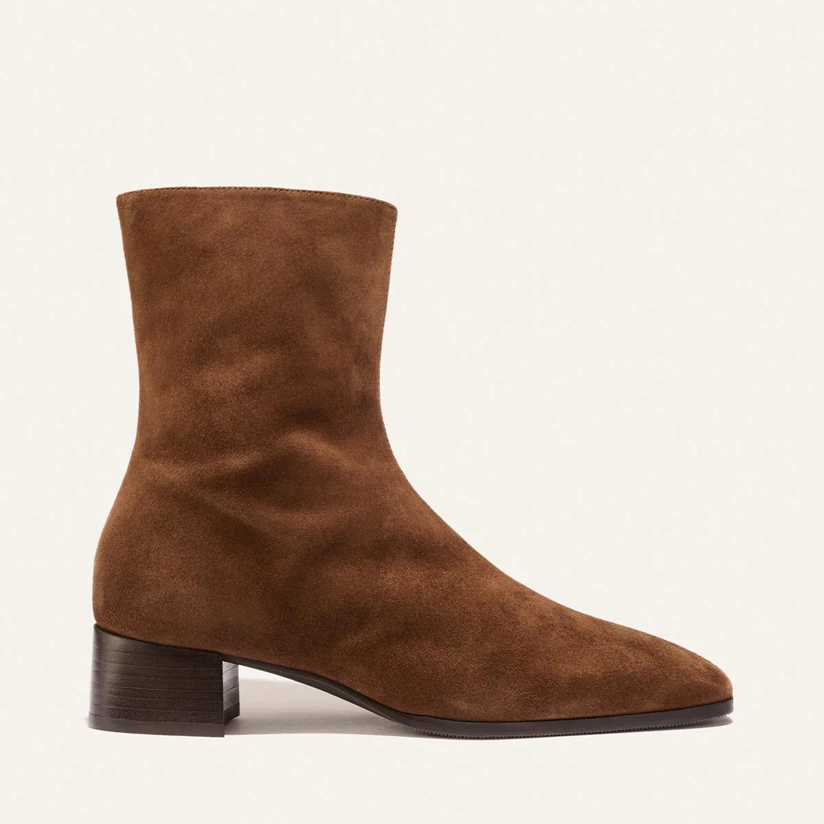 The Phoebe Boot - Ganache Suede | Margaux