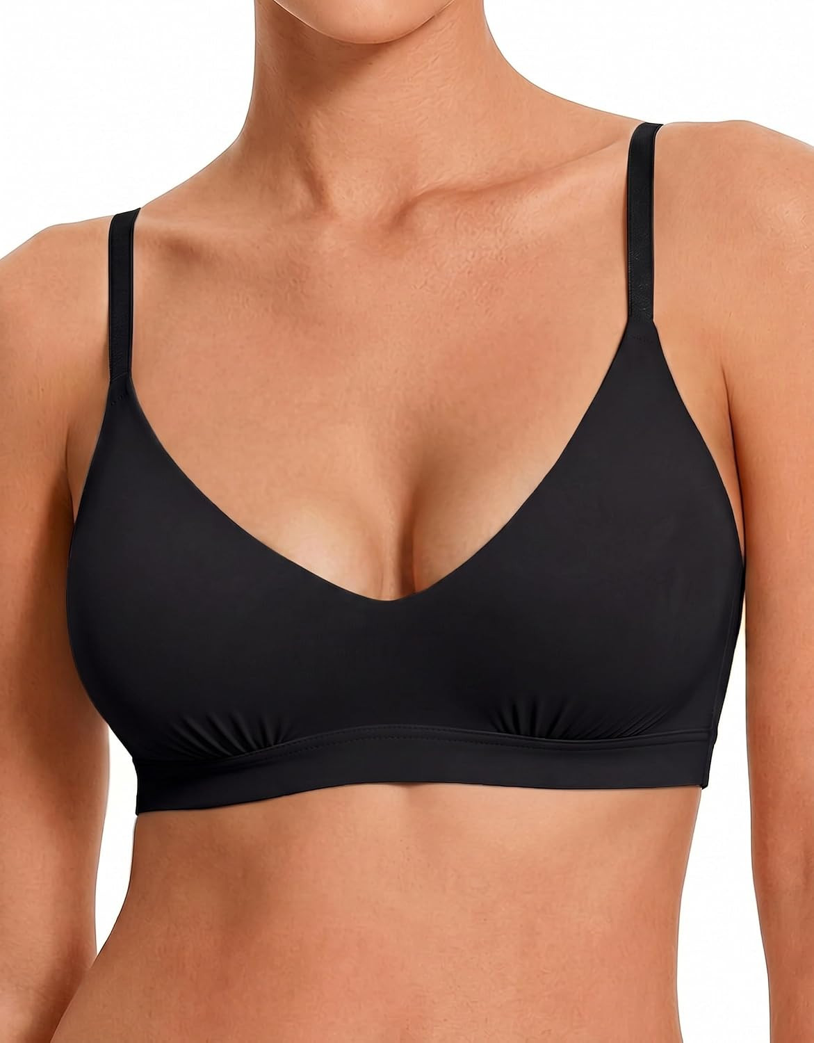 Women's Bralette Soft No Padding Comfort Sleep Bras | Amazon (US)