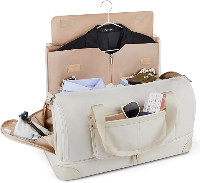 BAGSMART Garment Bags for Travel, Convertible Travel Garment Duffle Bag Suit Bags for Men Women, ... | Amazon (US)