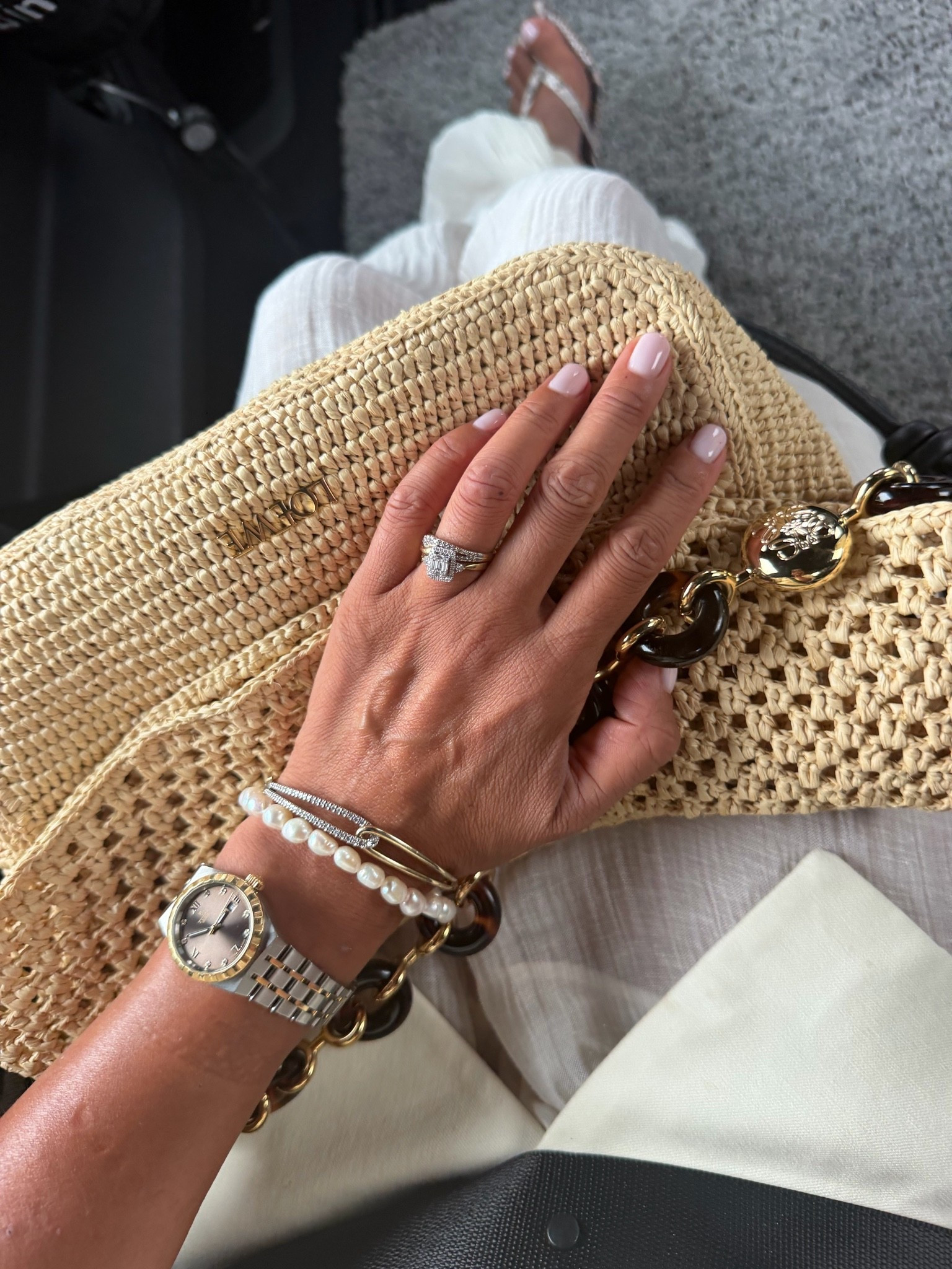Bag is Loewe
Ring and bagels are Beaverbrooks!
Use my code DEBBIE10 for 10% off