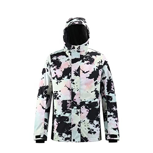 IMPHUT Men Snowboard Jacket Ski Jacket Men Ski Coat Pants Waterproof Warm Snow Coat Hooded Winter Snowboarding Skiing Bibs | Amazon (US)