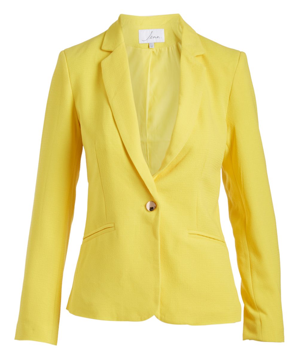 Jenn Women's Blazers YELLOW - Yellow Blazer - Women | Zulily
