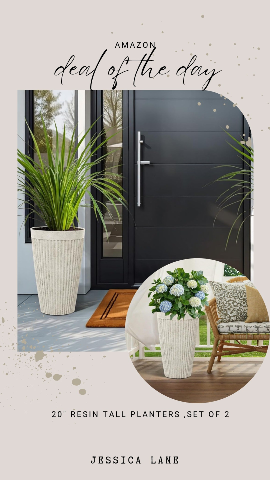 Give your front porch an instant upgrade with this set of tall fluted planters. They offer a sleek, modern look that beautifully showcases your favorite seasonal plants.#porchdecor #planters #amazonfinds #curbappeal

#LTKSaleAlert #LTKHome #LTKSeasonal