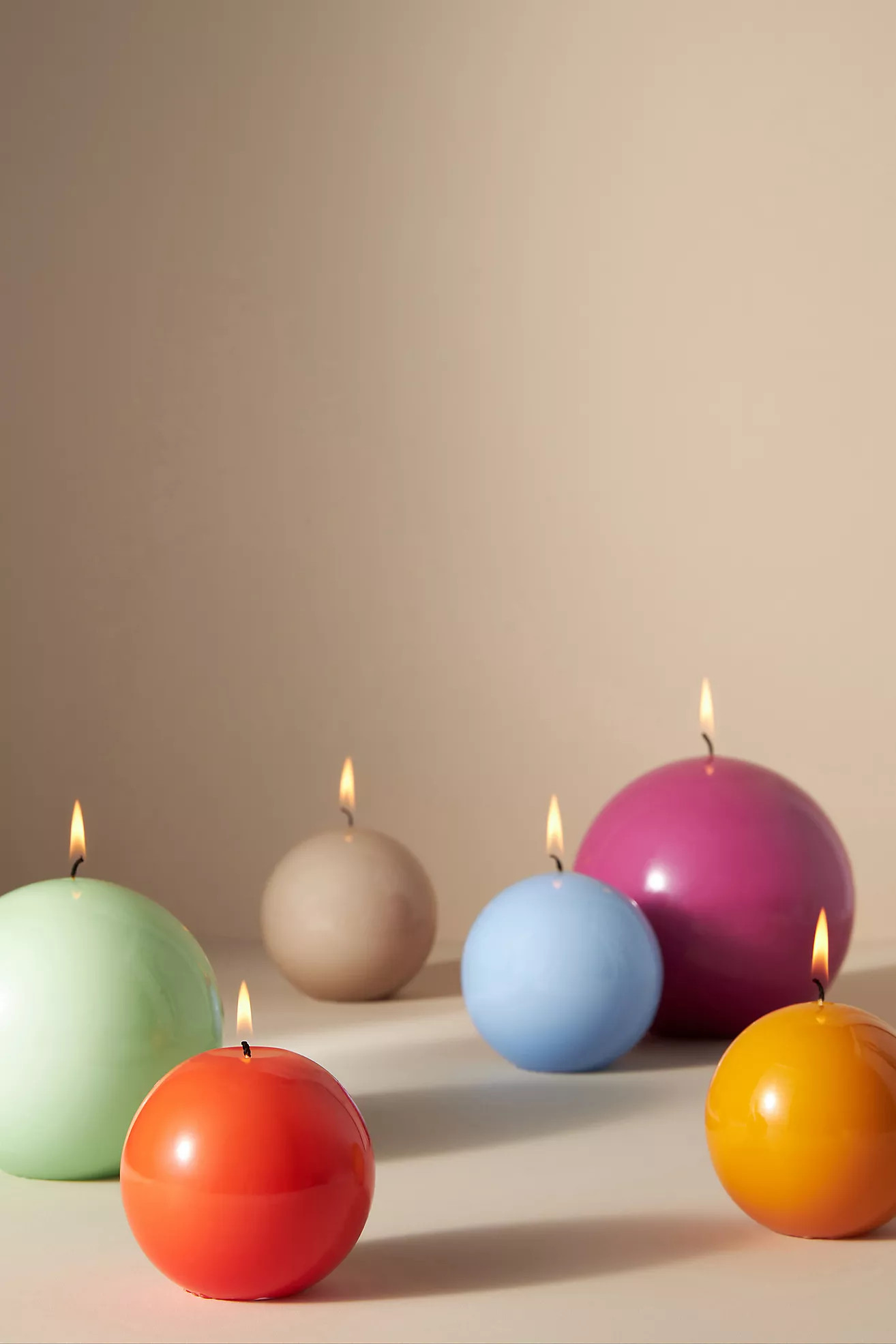 Wax Sphere Candle | Anthropologie (US)