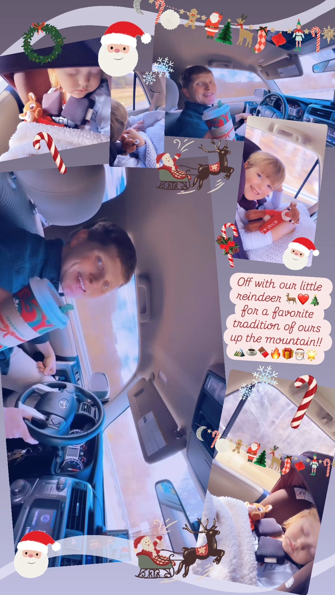 Off with our little reindeer 🦌❤️🎄 for a favorite tradition of ours up the mountain!! 🏔️☕️🍫🔥🎁🎅🏻🌟

#LTKHoliday