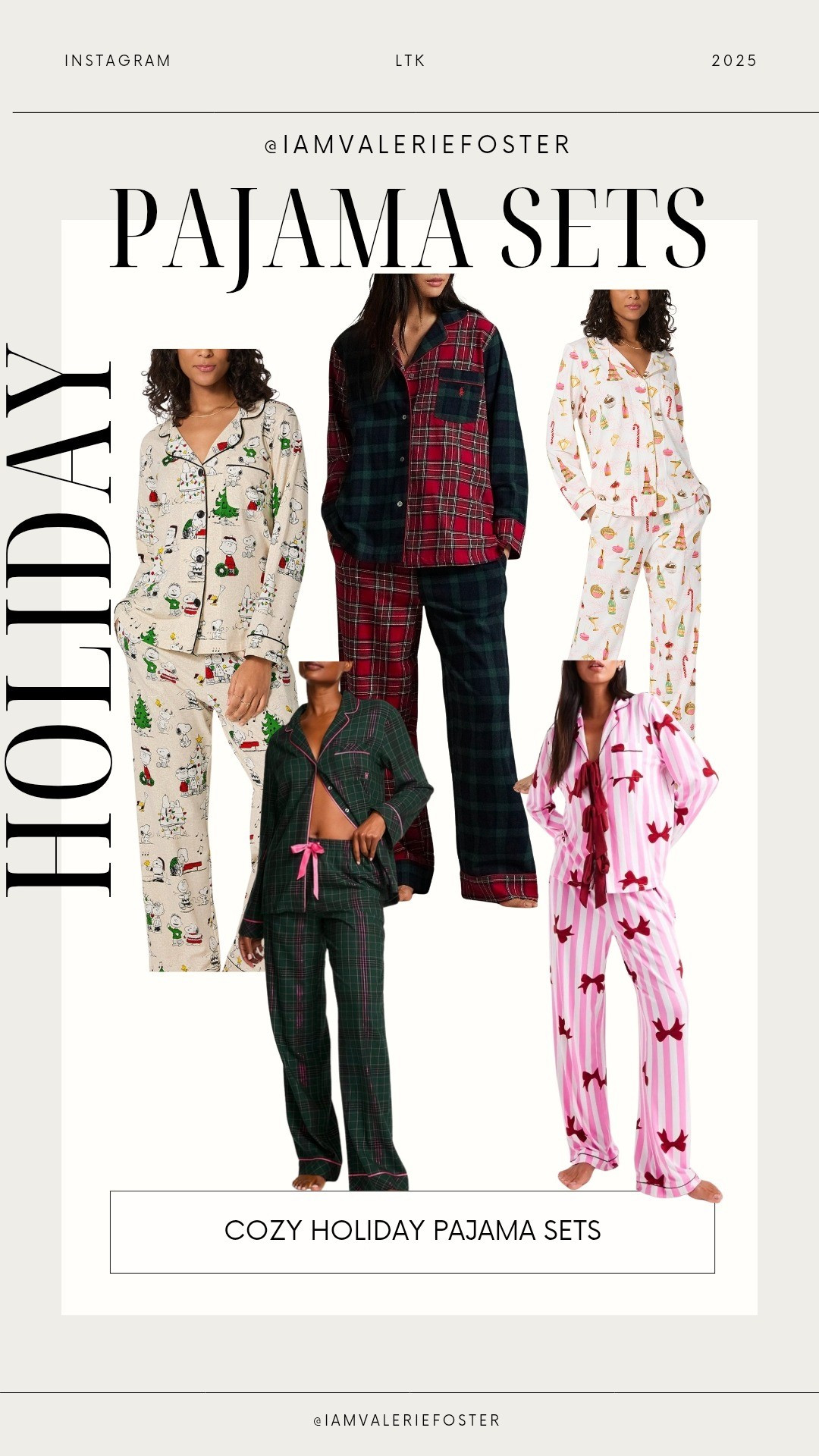 Matching sets for movie nights, gift wrapping, and slow mornings ✨Linked the cutest holiday PJs — cozy, soft, and festive without doing too much.

#LTKHoliday #LTKSeasonal