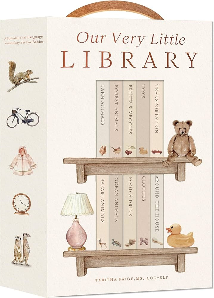 Our Very Little Library Board Book Set: A Foundational Language Vocabulary Board Book Set for Bab... | Amazon (CA)