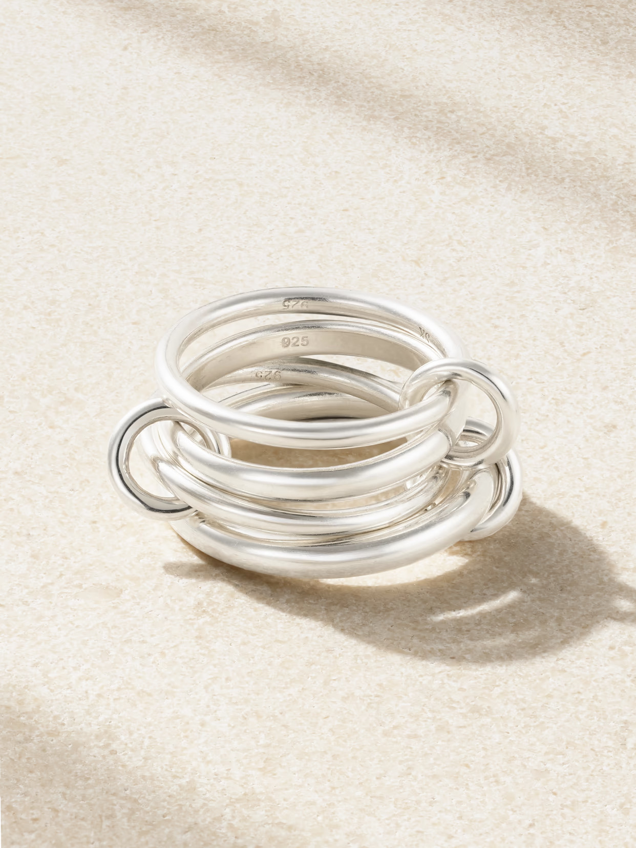 Spinelli Kilcollin - Hyacinth Set Of Four Sterling Silver Rings - 5 | NET-A-PORTER (US)