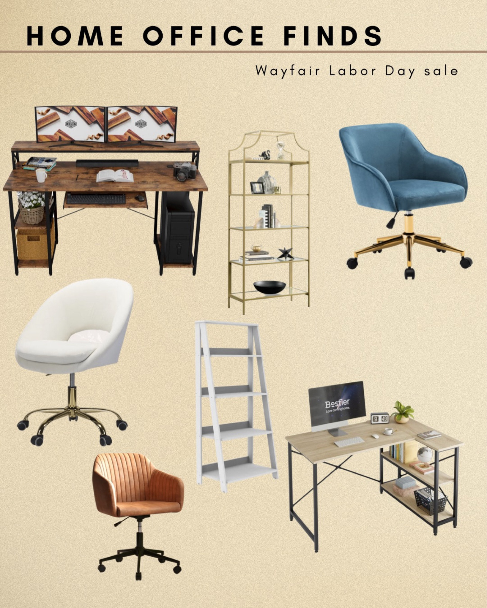 Wayfair// sale// home office// home//home finds// furniture 

#LTKsalealert #LTKhome