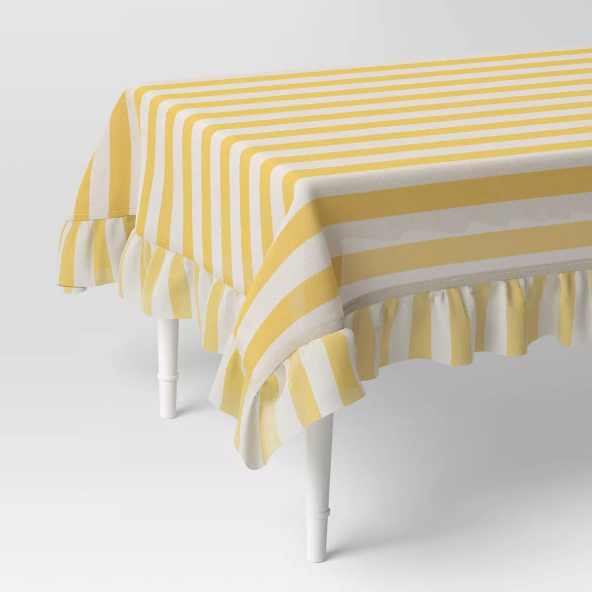 Yellow Striped Tablecloth - Threshold™ | Target