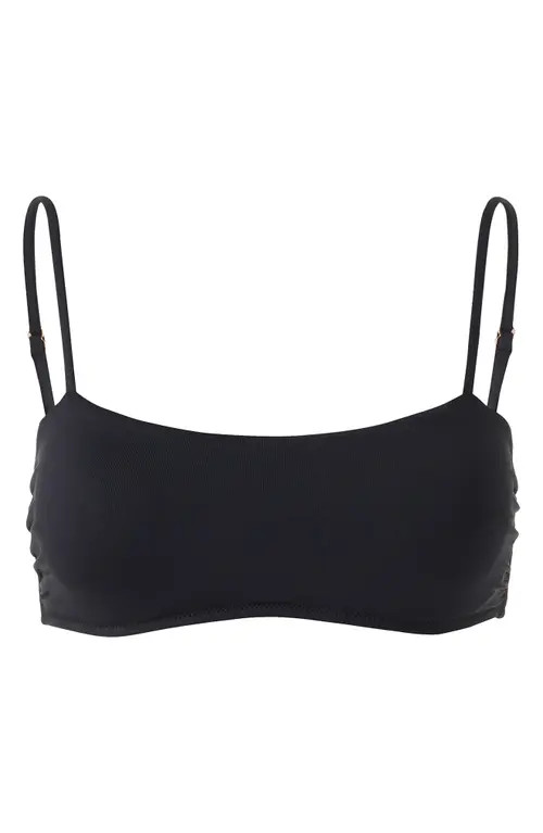 Melissa Odabash Vegas Underwire Bikini Top in Black at Nordstrom, Size 12 | Nordstrom