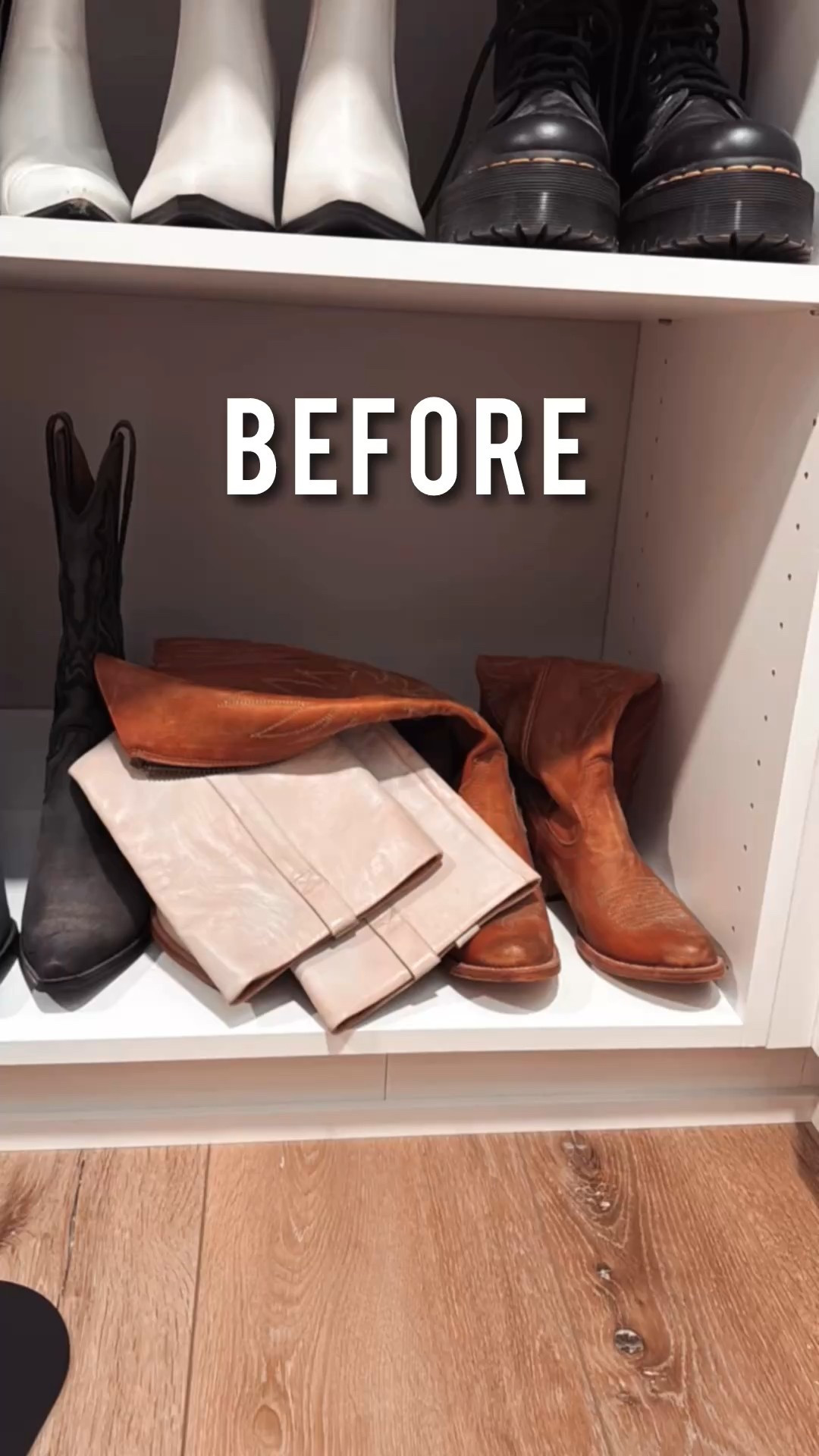 I am stoked this worked so well! These come in different heights, I got the 12” ones. You could probably do this with cardboard for free, but these were so cheap and I don’t have time for all that right now, 8 months pregnant 😂 

Closet organization 
Shoe organization 

#LTKHome