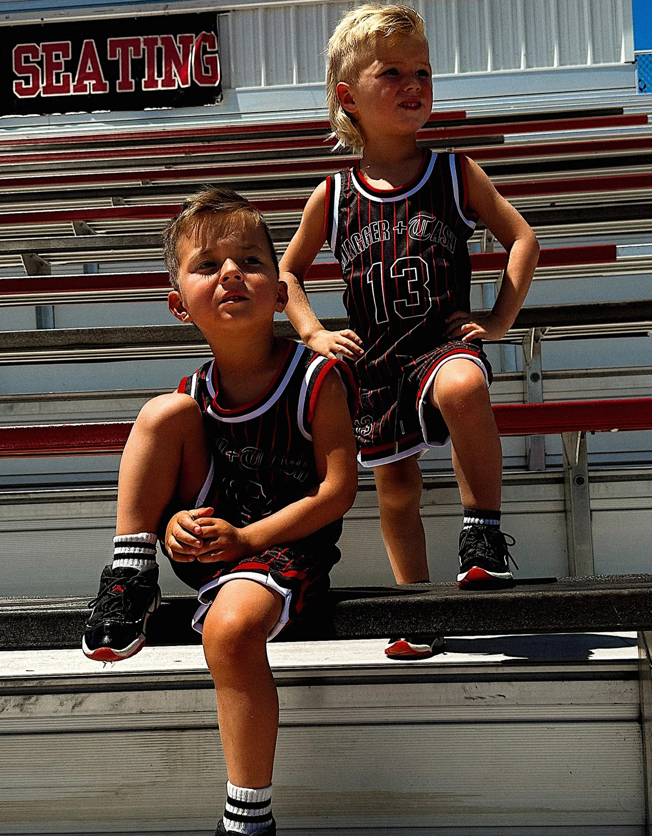 Jagger + Cash Kid's Basketball Set | Jagger and Cash