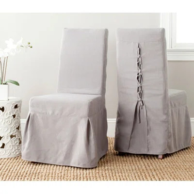 Adrianna Slipcover Chair (Set Of 2) | Wayfair North America