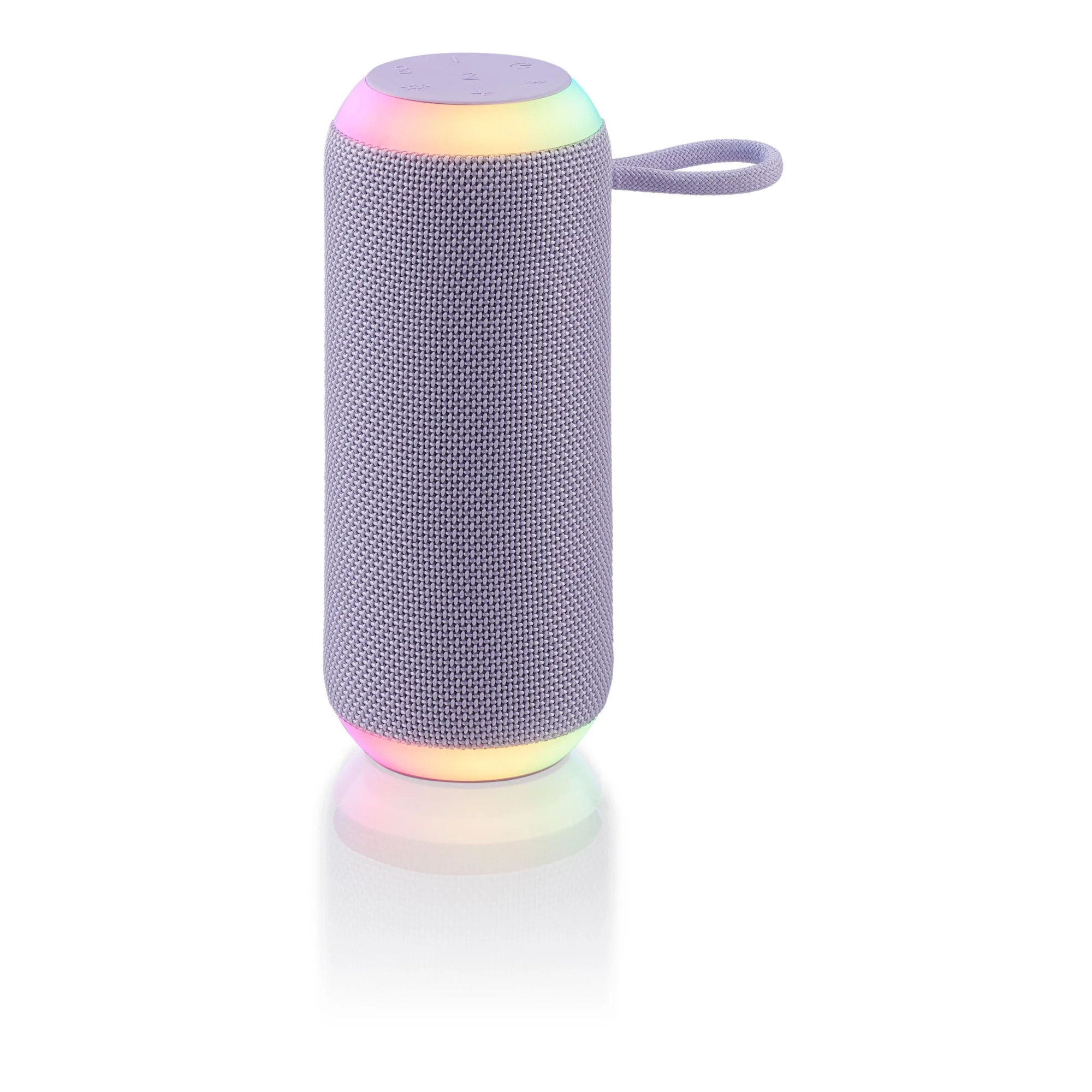 onn. Medium Rugged Speaker with LED Lighting, Lilac | Walmart (US)