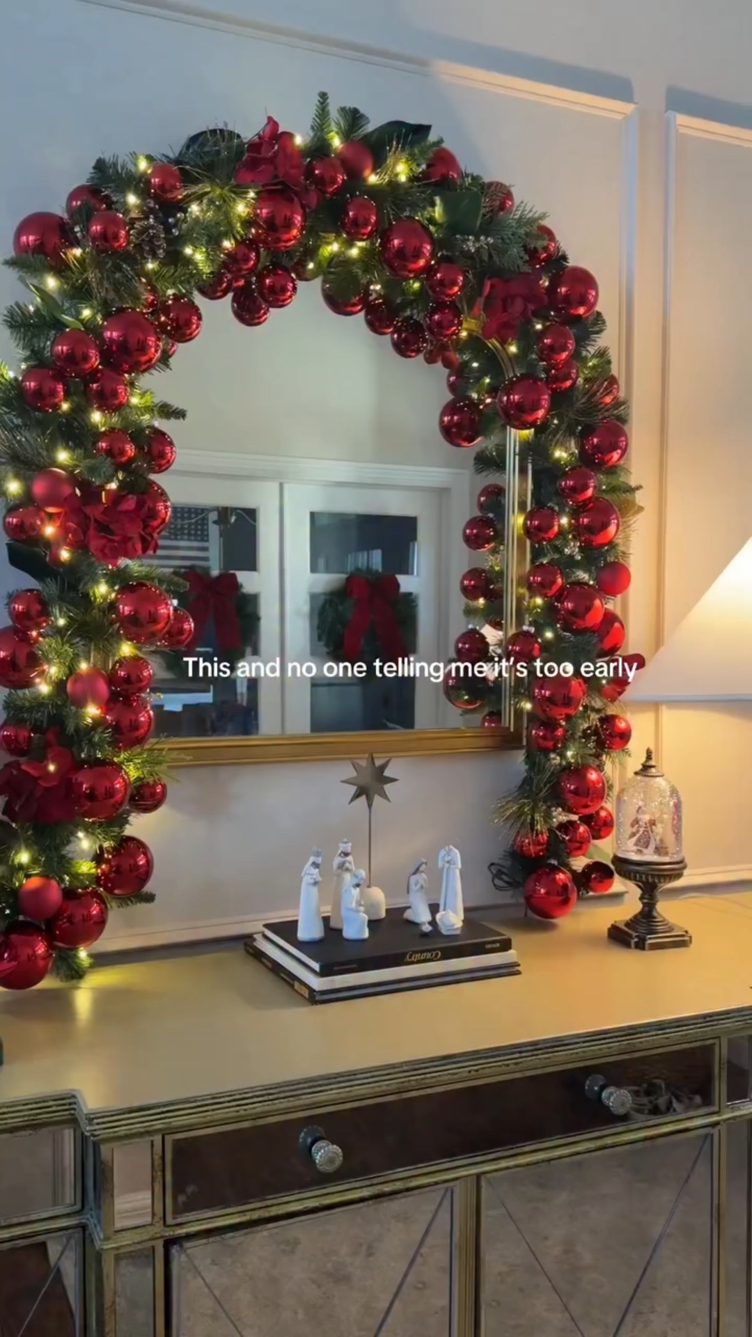 Because who wouldn’t want to enjoy this longer?! Christmas decor is my favorite! ❤️🎄 Who’s decorated already?! Please comment so my husband doesn’t think I’m that crazy😂

#LTKHome #LTKHoliday #LTKFindsUnder50