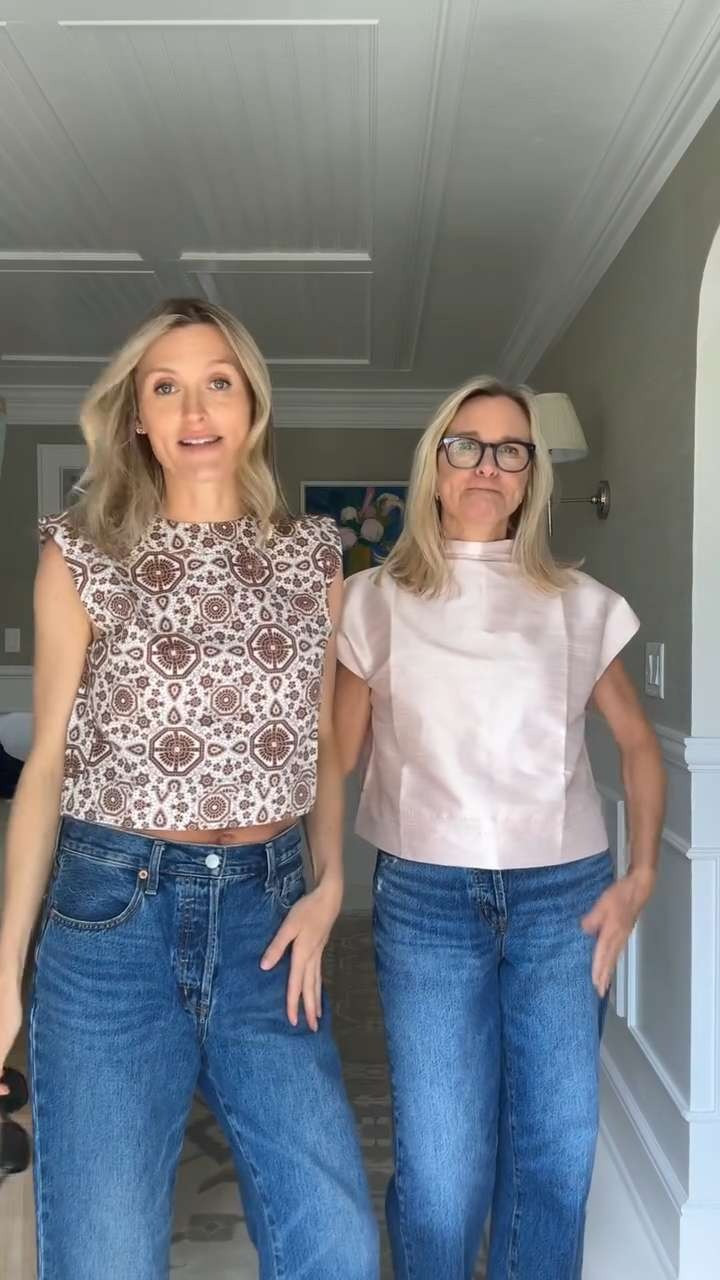 quick try on with my mama and mannnn does it feel good to be back in jeans!!!! 

 #LTKgrwm #LTKootd #LTKmomlife
