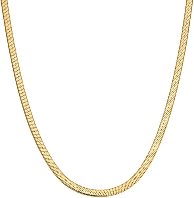 Hey Harper Nassau Necklace - Waterproof & Sweatproof Simple Womens Necklaces for Everyday Wear - ... | Amazon (US)