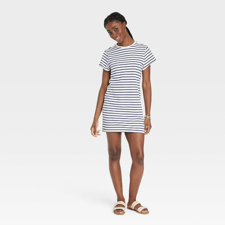 Women's Short Sleeve Mini T-Shirt Dress - Universal Thread™ | Target