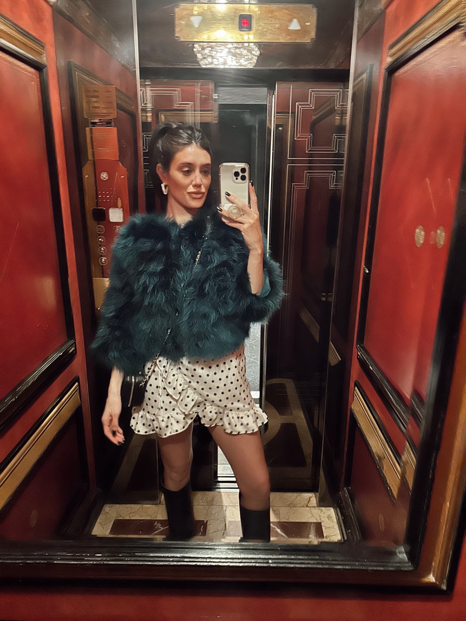 Feather jacket outfit

Dress with boots outfit, black knee high boots, feather jacket, black tights, ponytail outfit, ponytail dress, winter party outfit, winter party outfit cold polka dot dress, holiday party outfit, nye party dresss

#LTKHoliday #LTKootd #LTKSeasonal