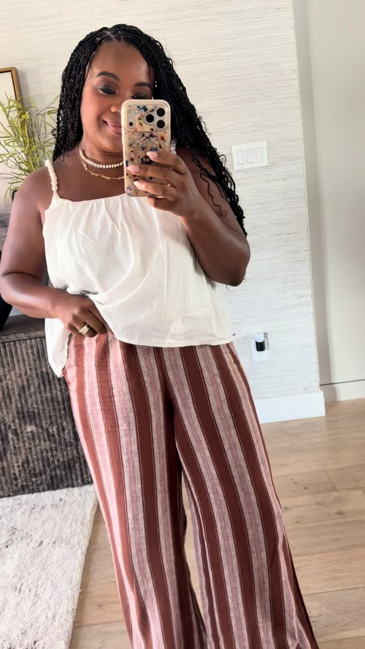 The linen pants I’ll be living in all summer 🤍✨ These Target finds are giving effortless, elevated, and SO comfortable. 

 #LTKgrwm #LTKootd #LTKSeasonal