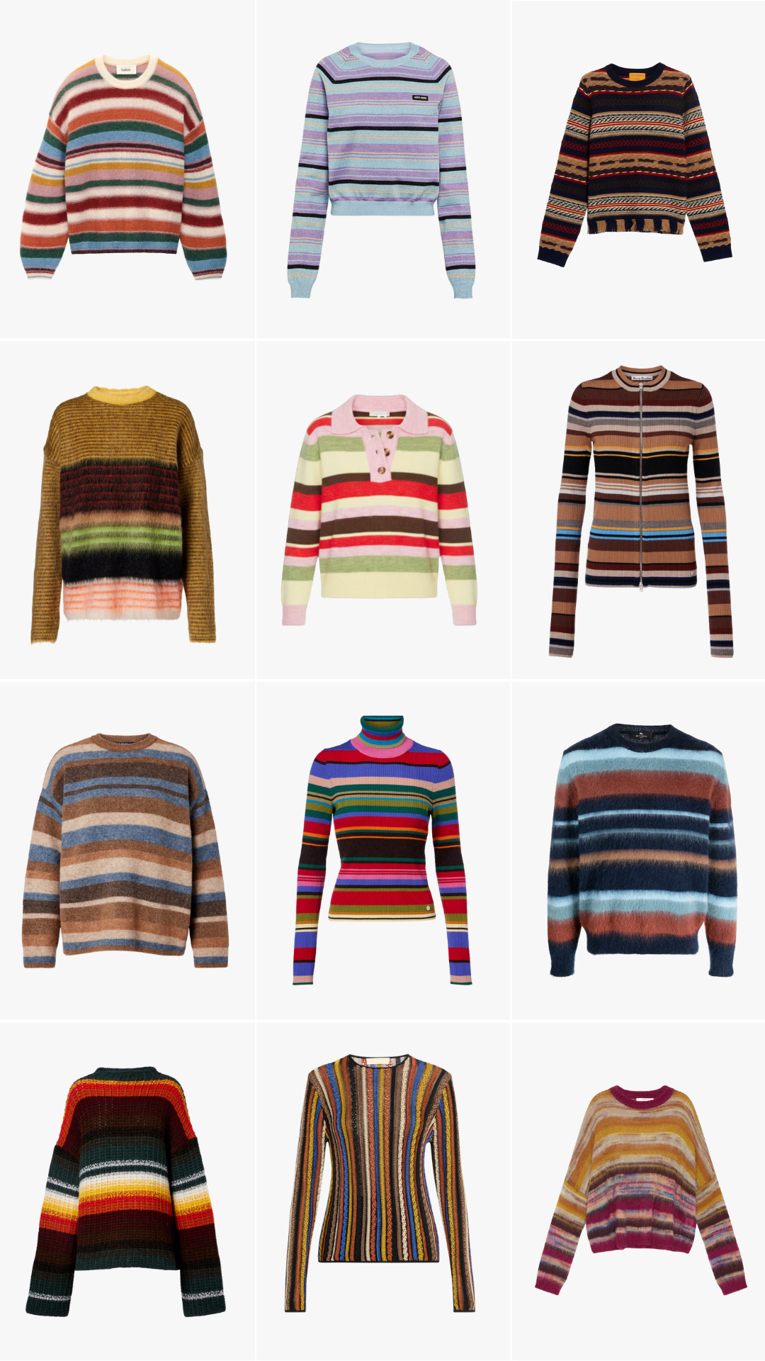 Striped sweaters edit 

 