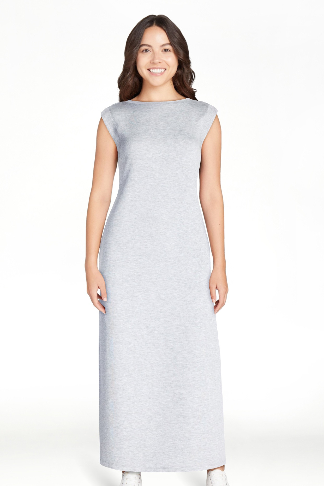 Scoop Women's and Women's Plus Scubaknit Sleeveless Maxi Dress, Sizes XS-4X | Walmart (US)