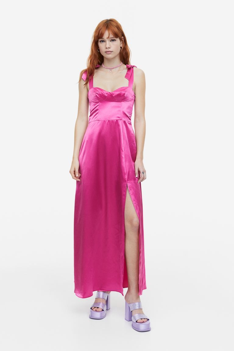 Tie-strap Bustier-style Dress | H&M (US)