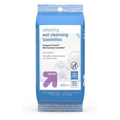 Makeup Remover Cleansing Towelettes - 30ct - up & up™ | Target
