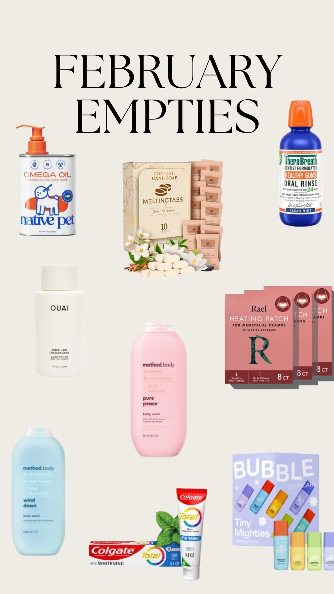 february empties! see my page for a video review on these products!

#LTKBeauty #LTKFindsUnder50 #LTKHome