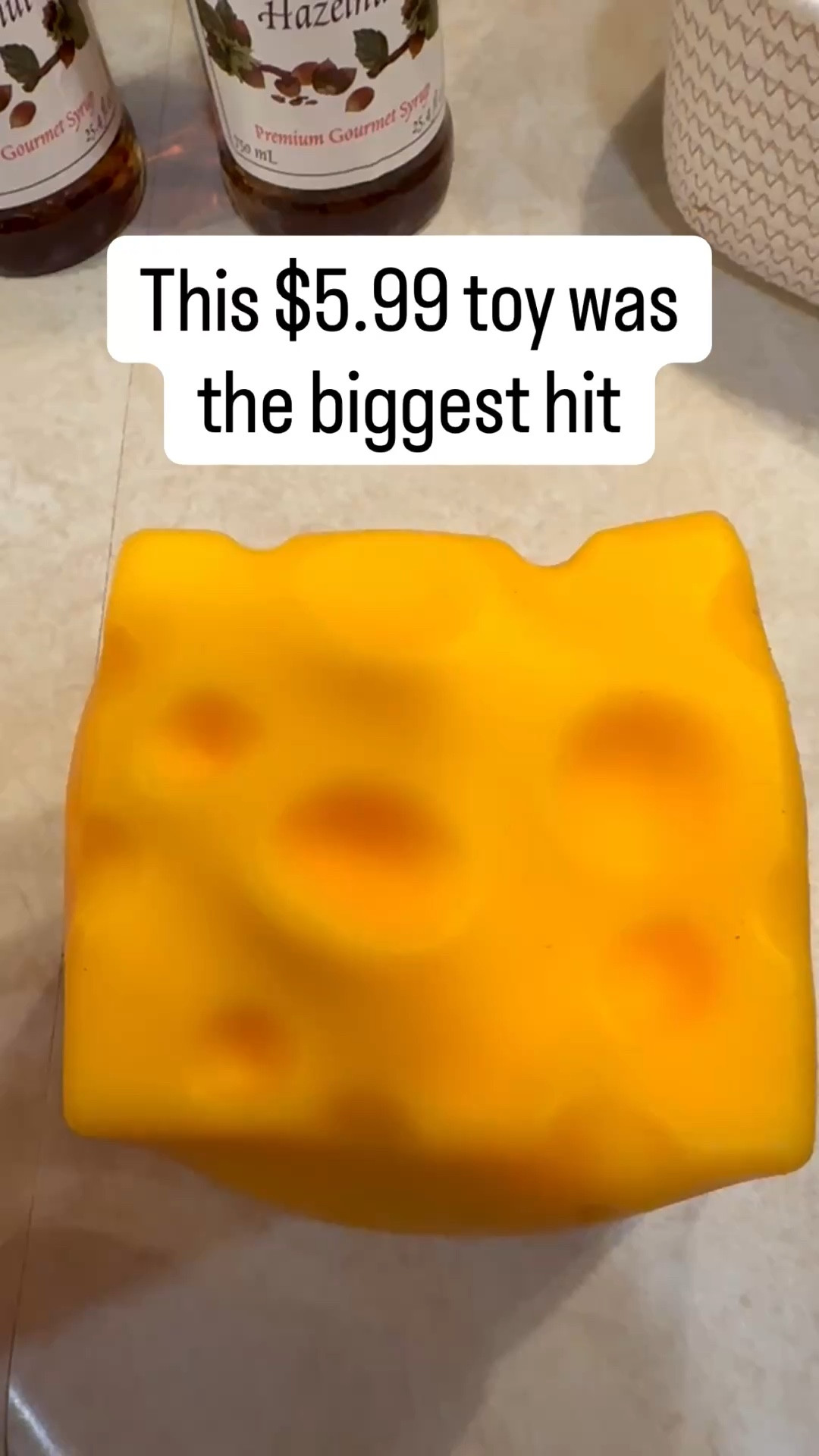 The $5.99 Toy That Entertained a Whole Group of Girls During Volleyball Breaks

We grabbed this squishy cheese at Scheels and it ended up being a huge hit with the girls. 🤣

Squeeze it, poke it, squish it… apparently no one wanted to put it down.

And it was only $5.99, which makes it a perfect little add-on for Easter baskets, travel toys, or stocking stuffers.

#LTKKids #LTKHome #LTKSeasonal