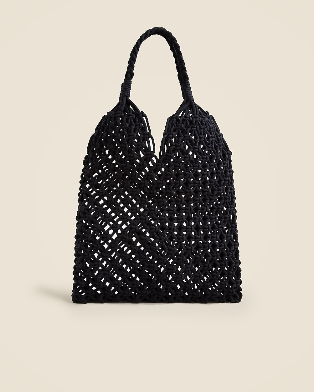 Cadiz hand-knotted rope tote | J. Crew US