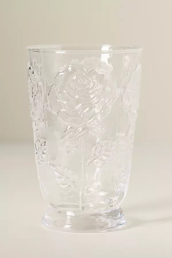 Rosette Juice Glasses, Set of 4 | Anthropologie (US)