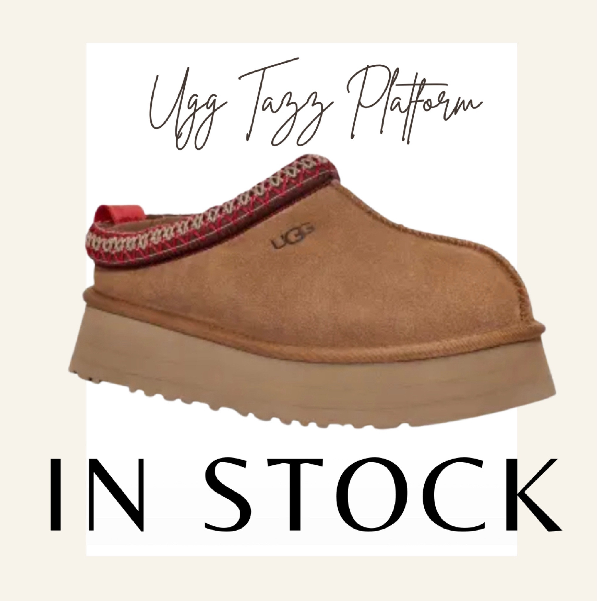 These will sell out fast! UGG Tazz Platform RESTOCK ALERT 🚨🚨🚨#Christmas #ChristmasWishList #InStock #UGG

#LTKHoliday #LTKGiftGuide #LTKSeasonal