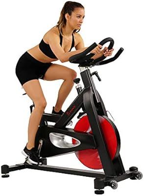 Sunny Health & Fitness SF-B1714 Evolution Pro Magnetic Belt Drive Indoor Cycling Bike, High Weigh... | Amazon (US)