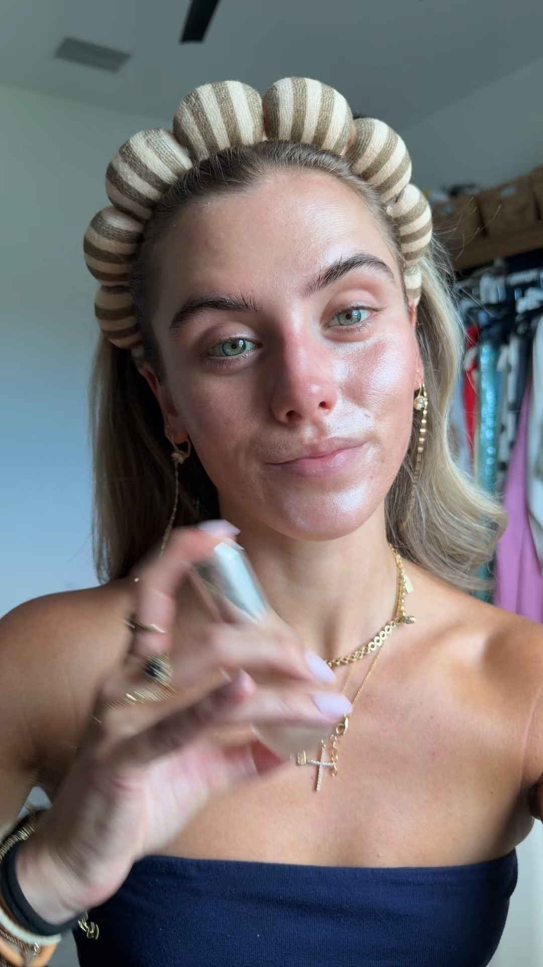 My shade is 220. Triclone™ Skin Tech Foundation

Redefining high-performance foundation with a skincare-infused, clean formulation. Powered by proprietary Fermented Arnica and 20+ skincare ingredients, this breakthrough medium, buildable coverage feels weightless for a naturally luminous, second-skin finish that lasts all day. @Sephora          @Kohl's

#LTKgrwm #LTKselfcare #LTKBeauty
