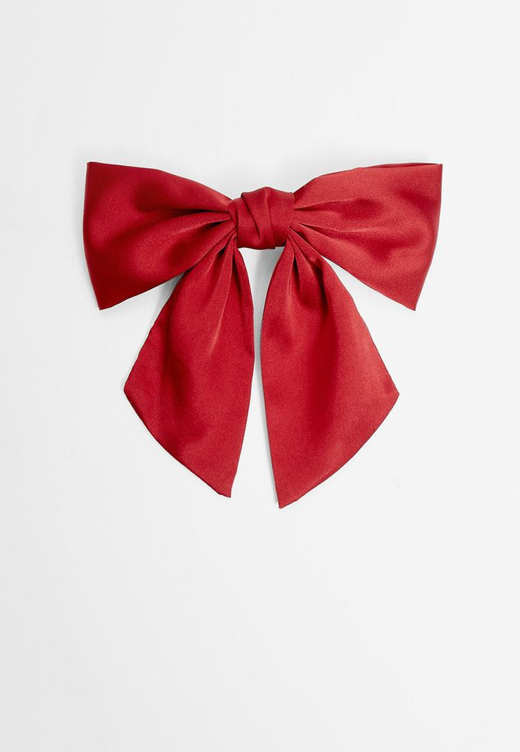 Satin bow - Women's fashion | Stradivarius United Kingdom | Stradivarius (UK)