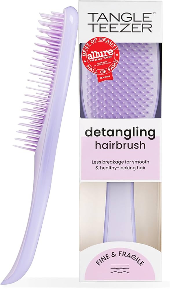 Tangle Teezer Fine Ultimate Detangler Brush, Dry & Wet Hair Brush to Detangle & Reduce Breakage f... | Amazon (US)