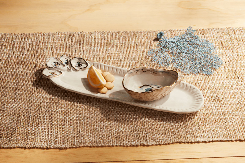 Oyster Tray And Dip Set | Mud Pie