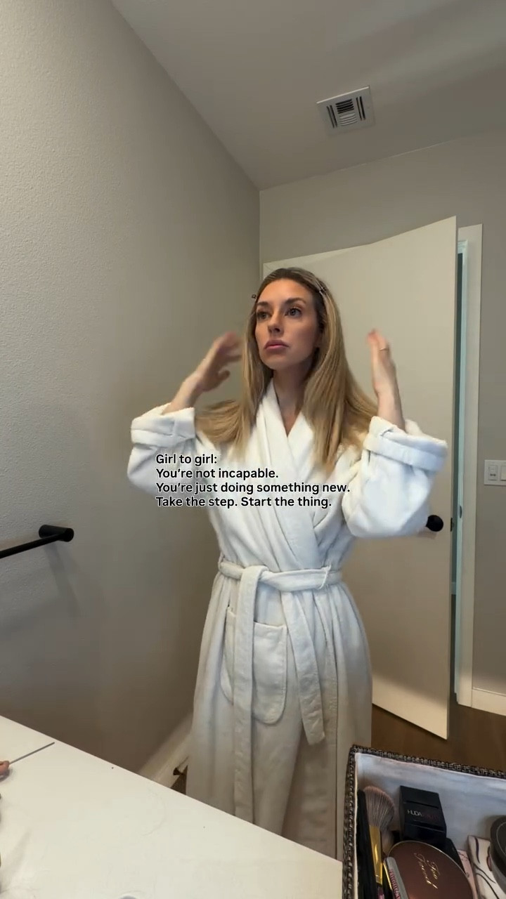 Girl to girl: starting something new can feel scary… but that doesn’t mean you’re incapable. Sometimes you just have to start the thing. 🤍

Sharing the beauty products from this everyday makeup routine, including my favorite complexion products and lip liner that make getting ready feel effortless. All linked on my LTK.