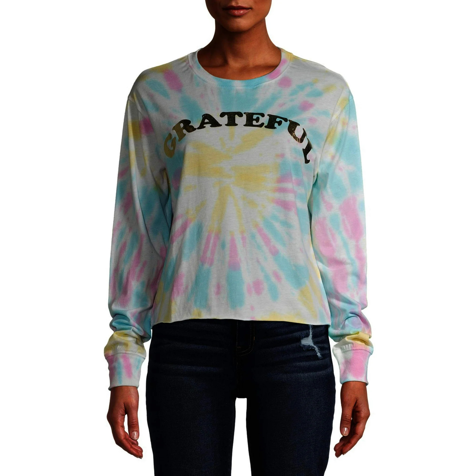 No Boundaries Juniors' Active Long Sleeve T-Shirt | Walmart (US)