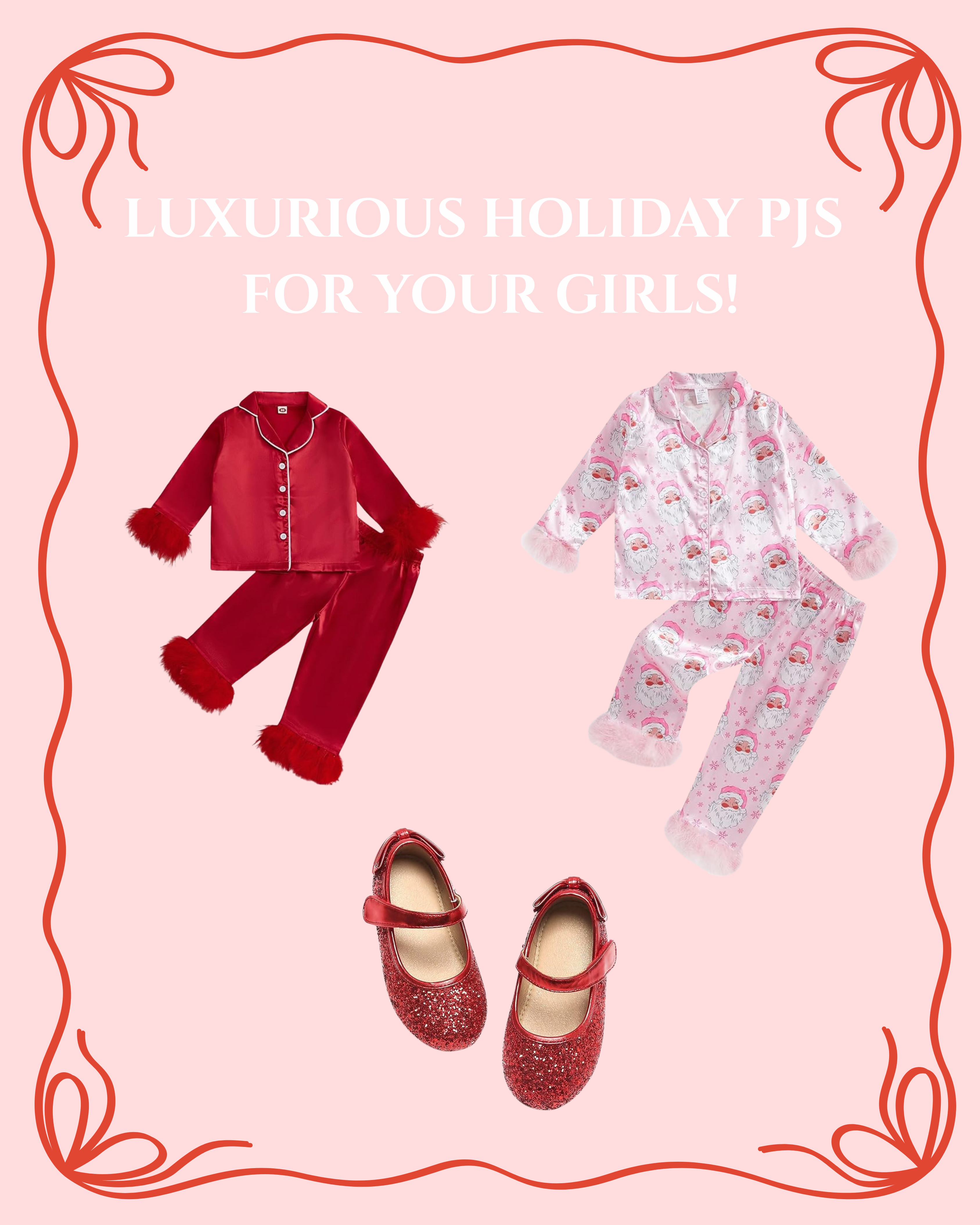 Julie's picks for your sweet girl! The cutest PJs to wear for all the fun events - hurry and grab them! 

 #LTKGiftGuide #LTKHoliday #LTKKids