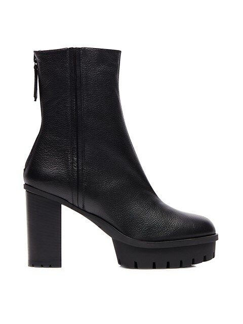 Francoise Chunky Leather Booties | Saks Fifth Avenue