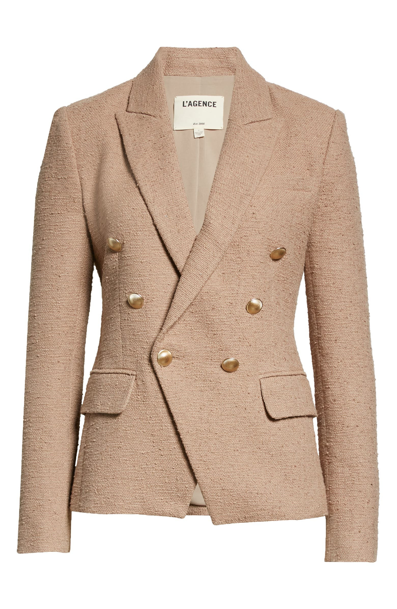 Kenzie Double Breasted Bouclé Blazer | Nordstrom