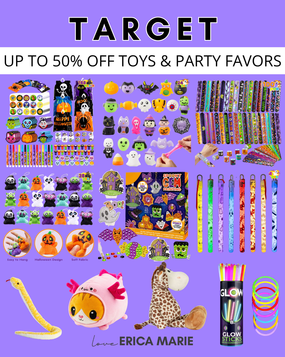 How fun are these up to 50% off toys and party favors?! Perfect for Halloween, especially if you're building a boo basket for the kids!

#BooBasket #HalloweenToys #PartyFavors #SpookySeason #HalloweenForKids
 

 #LTKSeasonal #LTKSaleAlert #LTKKids