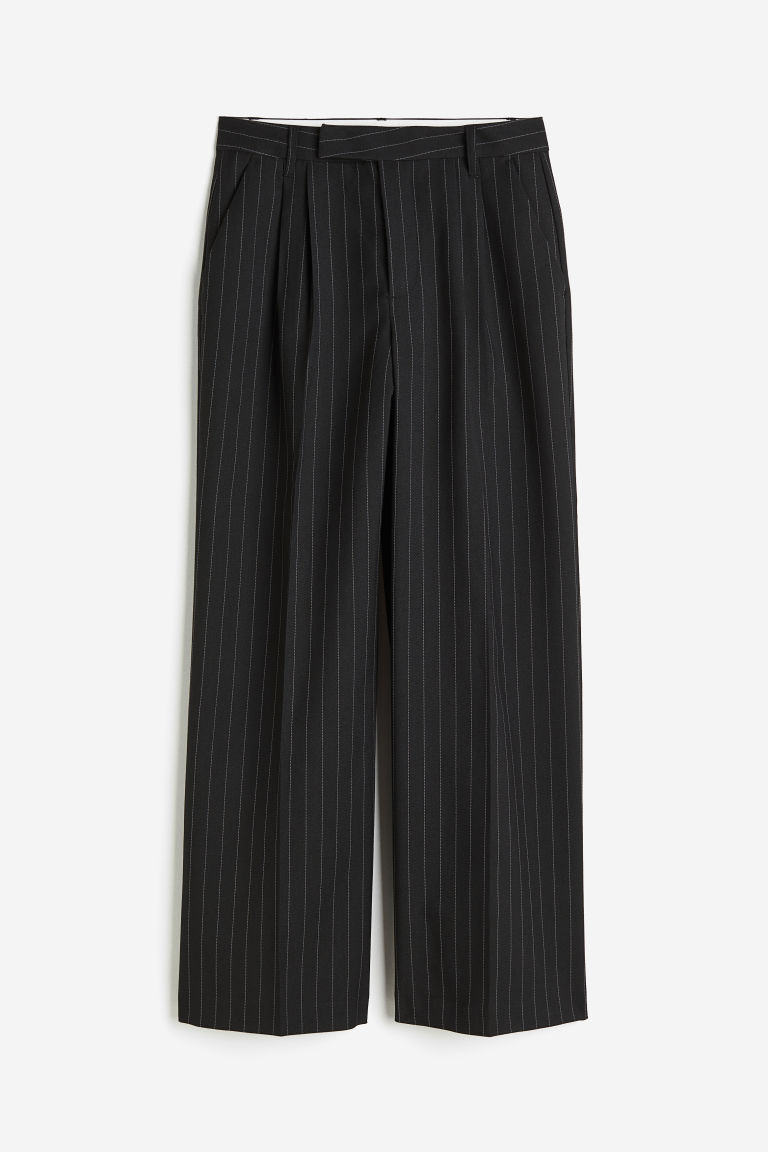 H & M - Tailored trousers - Black | H&M (UK, MY, IN, SG, PH, TW, HK)