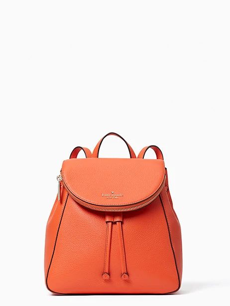 leila medium flap backpack | Kate Spade Outlet