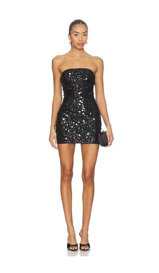 Azora Mini Dress in Black | Revolve Clothing (Global)