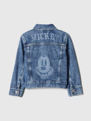 babyGap × Disney Mickey Mouse Icon Denim Jacket | Gap Factory