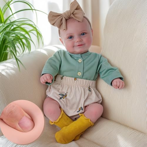 BABESIDE Reborn Baby Dolls, 20Inch Cute Soft Vinyl Full Body Realistic-Newborn Baby Doll Poseable Real Life Lifelike Baby Dolls w/Doll Accessories for 3+ Year Old Girls | Amazon (US)